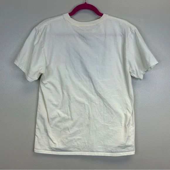 Billie Eilish Blue White Graphic Band Tee Womens L/XL Pop Music Festival Tour - Picture 6 of 8